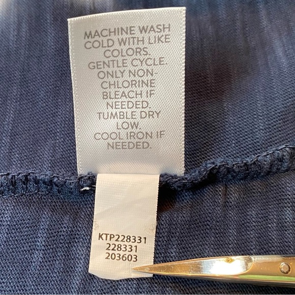 purejill Tie-Dyed Dolman Tee Sz XS Cotton - Picture 10 of 12